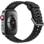 Huawei Fit 4 Pro Matt Black Aluminium Case Watch (Black Fluoroelastomer Sport Strap) - Image 3