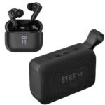 EFM EFM Essential Audio Bundle Duo withBluetooth Speaker and TWS Earbuds (Black)