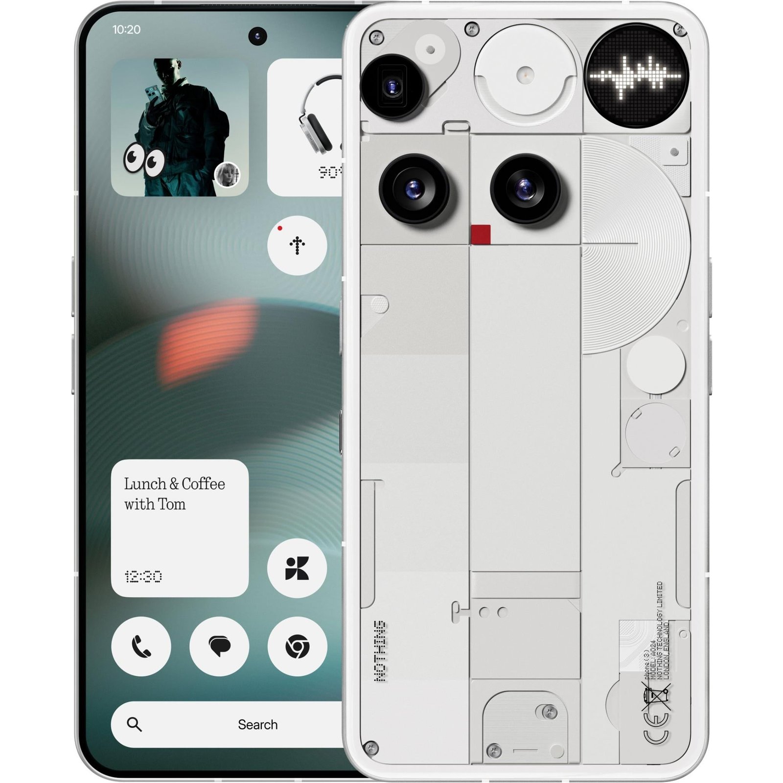 814346-Product-0-I-638862335407518206.jpg NOTHING Phone (3) 5G 256GB (White) - Image 1