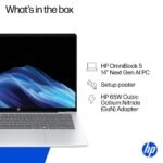 HP OmniBook 5 NG AI PC 14-he0013QU 14" WUXGA OLED Copilot+ PC Laptop (Snapdragon X1)[512GB/16GB] - Image 13