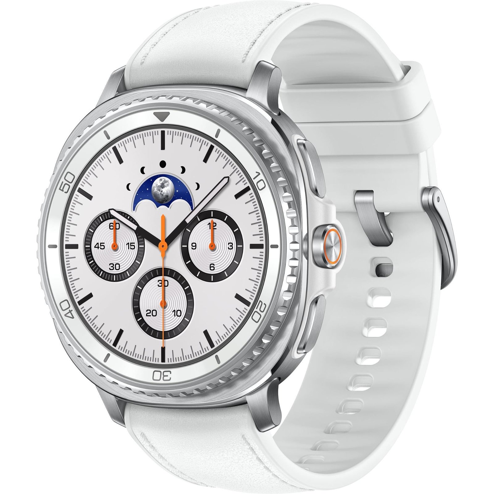815304-Product-0-I-638874469807913313.jpg Samsung Galaxy Watch8 Classic LTE 46mm (White) - Image 1