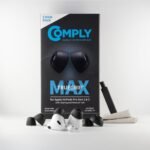 Comply TRUEGXP MAX Ear Tips for Apple AirPods Pro 1/2 (Black) [Large - 3 Pairs]