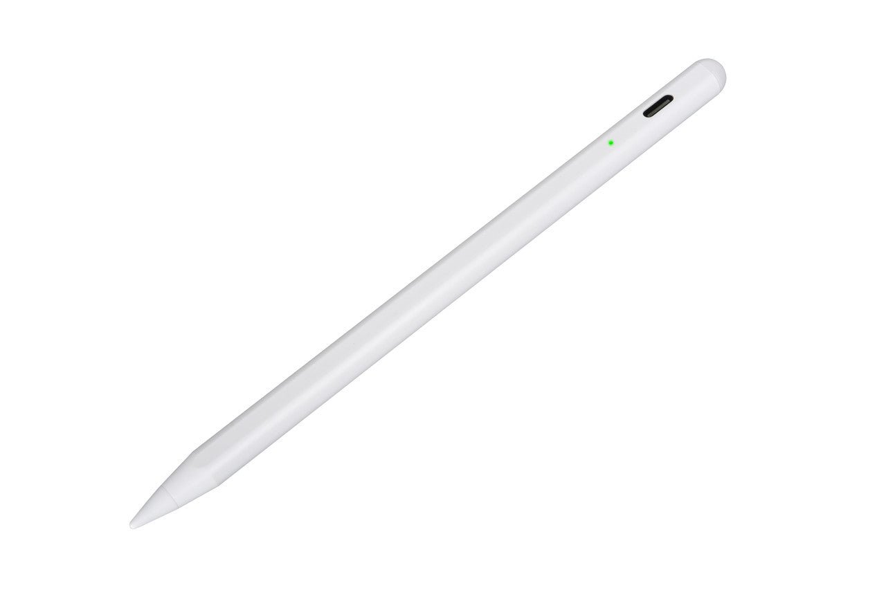8270acc1cc11431eb4368dfabb505517.jpg Laser Active Stylus for iPad (White) - Image 1