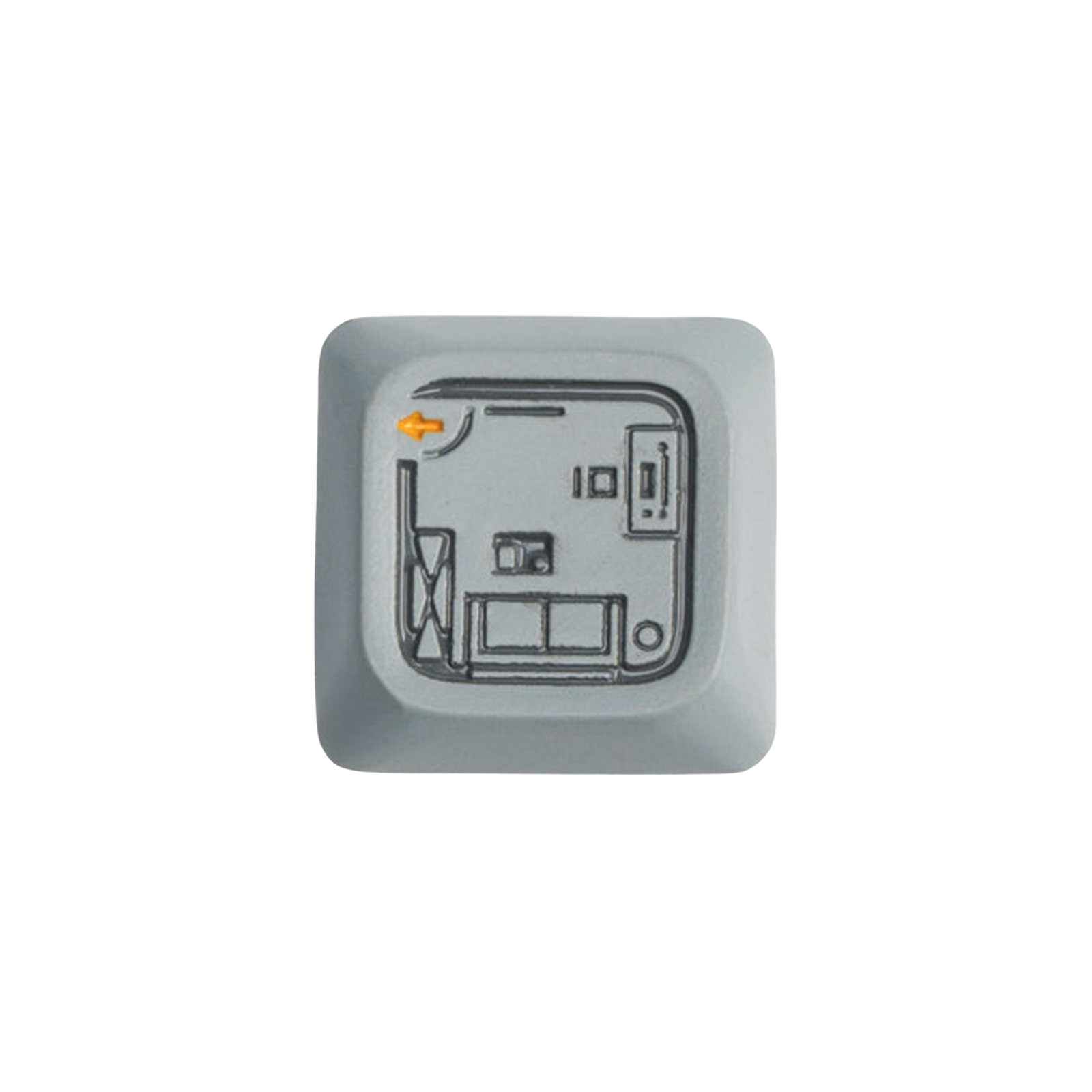 8295b58505a54b299adb49e9919b5e5d.png Keychron LSA Low Profile Metal Artisan Keycap 1u (Room) - Image 1