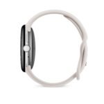 Google Pixel Watch 4 Wi-Fi 45mm (Polished Silver Aluminum with Porcelain Active Band) - Image 4