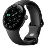 Google Pixel Watch 4 LTE 41mm (Matte Black with Obsidian Active Band)