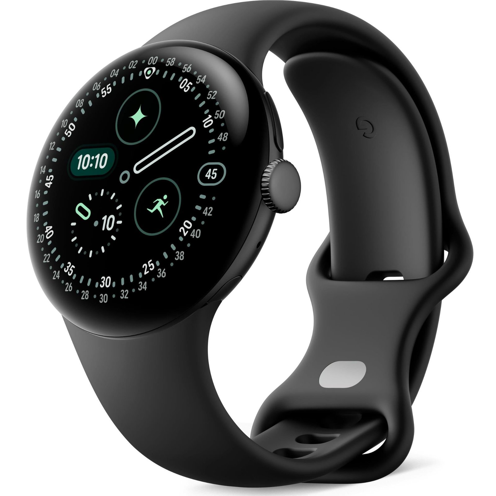 829984-Product-0-I-638907294602176206.jpg Google Pixel Watch 4 LTE 41mm (Matte Black with Obsidian Active Band) - Image 1