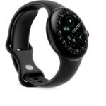 Google Pixel Watch 4 LTE 41mm (Matte Black with Obsidian Active Band) - Image 2