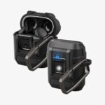 Spigen Google Pixel Buds 2a Lock Fit Case (Black) - Image 2
