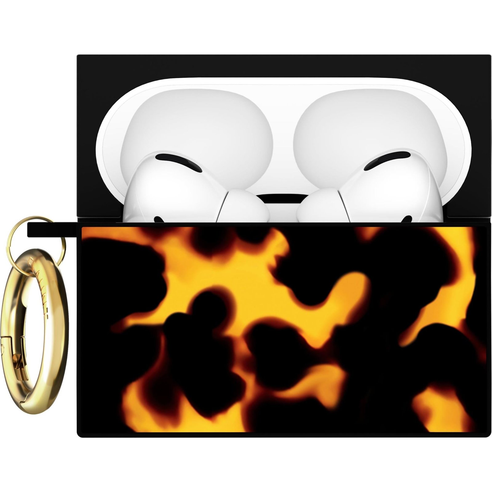 831402-Product-0-I-638961580204884176.jpg Flaunt Square Case for AirPods Pro 3 (Tortoise Print) - Image 1