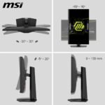 MSI MAG 272URDF E16 27" 4K UHD 160Hz Gaming Monitor - Image 4