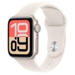 Apple Watch SE 3 40mm Starlight Aluminium Case GPS Sport Band (M/L) [2025]