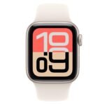Apple Watch SE 3 40mm Starlight Aluminium Case GPS Sport Band (M/L) [2025] - Image 2