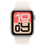 Apple Watch SE 3 40mm Starlight Aluminium Case GPS + Cellular Sport Band (S/M) [2025] - Image 2