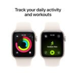 Apple Watch SE 3 40mm Starlight Aluminium Case GPS + Cellular Sport Band (S/M) [2025] - Image 6