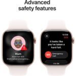 Apple Watch Series 11 46mm Rose Gold Aluminium Case GPS Sport Band (M/L) [Light Blush] - Image 6
