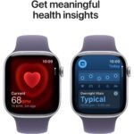 Apple Watch Series 11 46mm Silver Aluminium Case GPS Sport Band (M/L) [Purple Fog] - Image 5