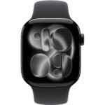 Apple Watch Series 11 42mm Jet Black Aluminium Case  GPS + Cellular (S/M) [Black] - Image 2