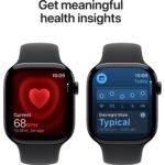 Apple Watch Series 11 46mm Jet Black Aluminium Case GPS + Cellular Sport Band (S/M) [Black] - Image 5