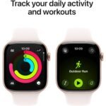Apple Watch Series 11 46mm Rose Gold Aluminium Case GPS + Cellular Sport Band(S/M) [Light Blush] - Image 4