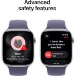 Apple Watch Series 11 46mm Silver Aluminium Case GPS + Cellular Sport Band (M/L) [Purple Fog] - Image 6