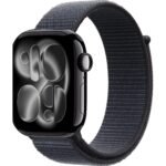 Apple Watch Series 11 42mm Jet Black Aluminium Case GPS Sport Loop [Black] [~Refurbished]
