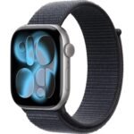 Apple Watch Series 11 46mm Space Grey Aluminium Case GPS Sport Loop [Black][~Refurbished]