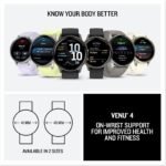Garmin Venu 4 Smartwatch 45mm (Silver/Citron Band) - Image 7