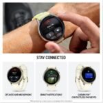 Garmin Venu 4 Smartwatch 41mm (Lunar Gold/Bone Silicone Band) - Image 4