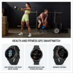 Garmin Venu 4 Smartwatch 41mm (Slate/Black Silicone Band) - Image 2