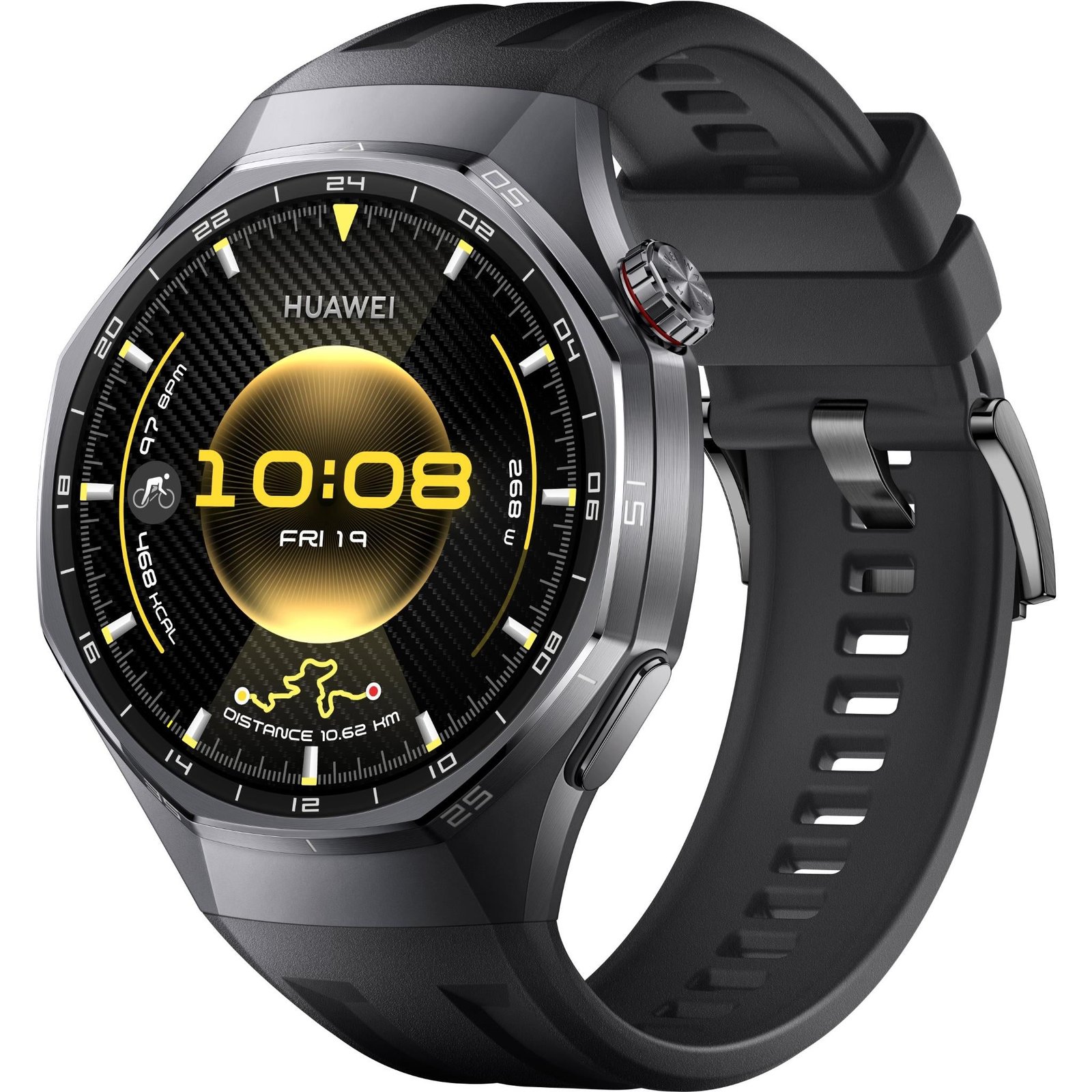 Huawei Watch GT 6 Pro 46mm (Black Fluoroelastomer Strap) 1 Huawei Watch GT 6 Pro 46mm (Black Fluoroelastomer Strap)