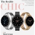 Noise NoiseFit Diva Smartwatch (Metallic Black) - Image 2