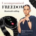 Noise NoiseFit Diva Smartwatch (Metallic Black) - Image 3
