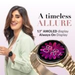 Noise NoiseFit Diva Smartwatch (Metallic Rose Gold) - Image 4