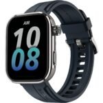 Noise ColorFit Pro 6 Max Smartwatch (Blue Titanium)