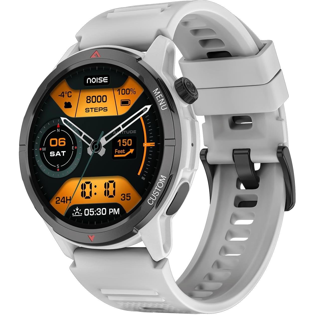 846907-Product-0-I-639008395206032170.jpg Noise NoiseFit Endeavour 2 Smartwatch (Silver Grey) - Image 1
