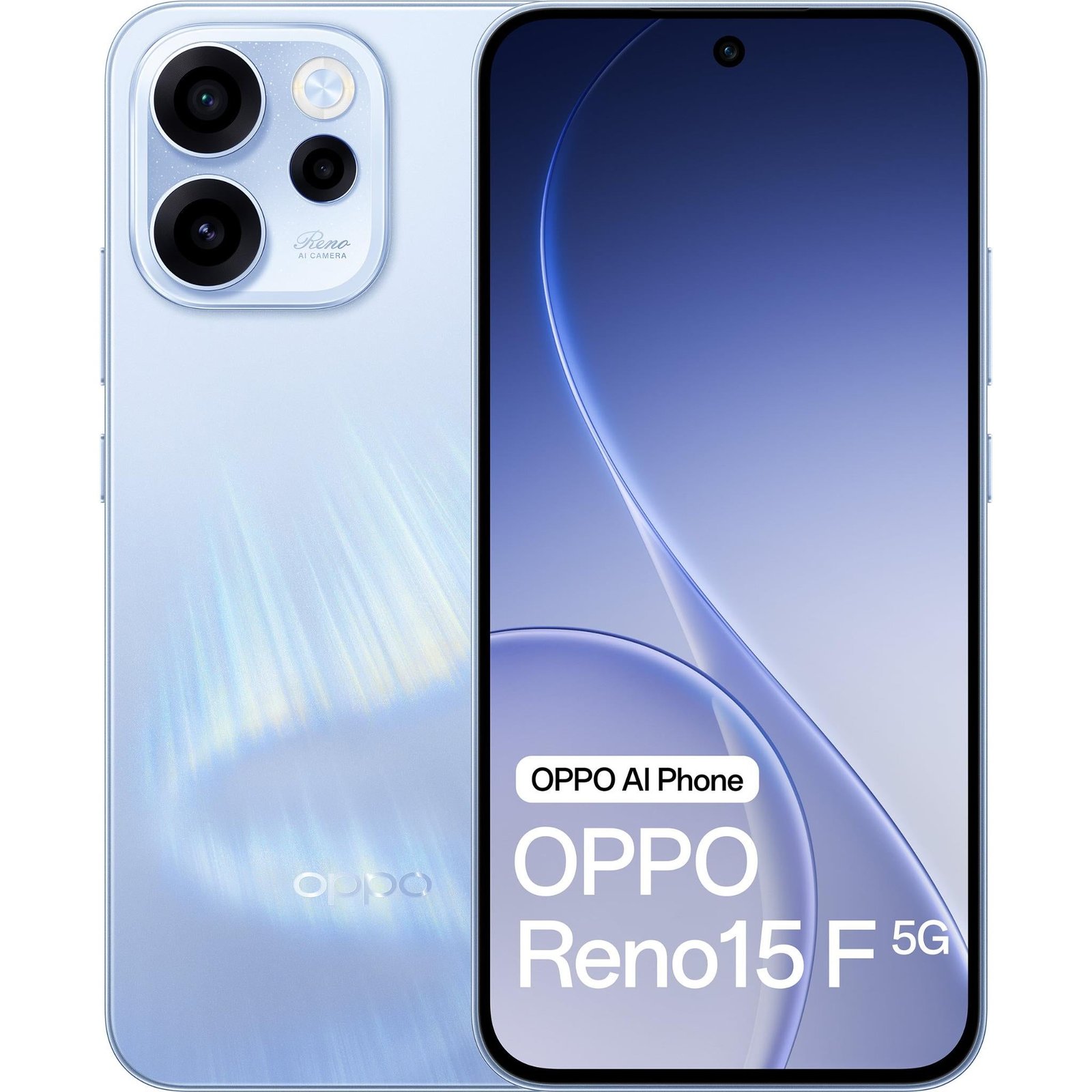881633-Product-0-I-639046256409078378.jpg OPPO Reno15 F 5G 256GB (Aurora Blue) - Image 1