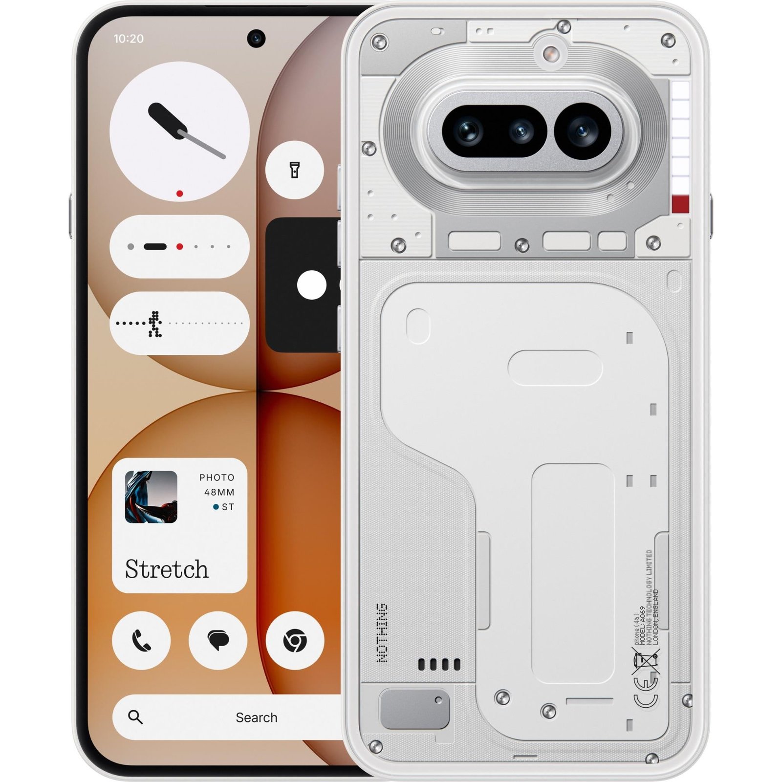 889177-Product-0-I-639077587804797121.jpg NOTHING Phone (4a) 5G 8+128GB (White) - Image 1