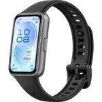 Huawei Band 11 Durable Polymer Materials Case with Fluoroelastomer Strap (Black)