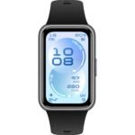 Huawei Band 11 Durable Polymer Materials Case with Fluoroelastomer Strap (Black) - Image 2
