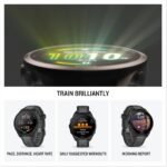 Garmin Forerunner 165 Smart Watch (Black/Slate Grey) - Image 2