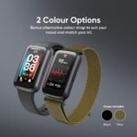Ryze Elevate Gen2 Smart Watch (Black & Olive) - Image 6