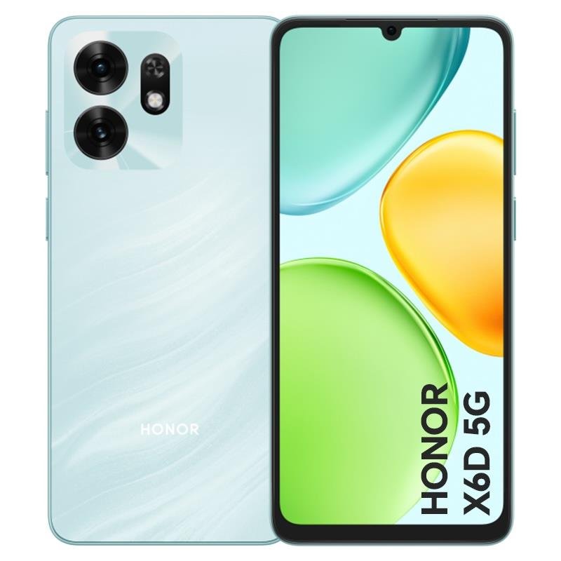 894911-Product-0-I-639117327602721596.jpg HONOR X6d 5G 128GB (Ocean Cyan) - Image 1