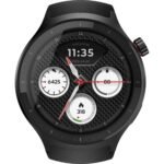moto Smart Watch (Silicone Black) - Image 2