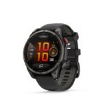 Garmin Fenix 8 Pro 47mm AMOLED Sapphire Edition Carbon Grey Titanium with Black + Pebble Grey Band