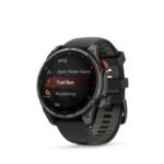 Garmin Fenix 8 Pro 47mm AMOLED Sapphire Edition Carbon Grey Titanium with Black + Pebble Grey Band - Image 5