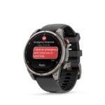 Garmin Fenix 8 Pro 47mm AMOLED Sapphire Edition Titanium with Graphite + Black Band - Image 2
