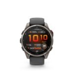 Garmin Fenix 8 Pro 47mm AMOLED Sapphire Edition Titanium with Graphite + Black Band - Image 11