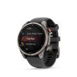Garmin Fenix 8 Pro 47mm AMOLED Sapphire Edition Titanium with Graphite + Black Band - Image 3