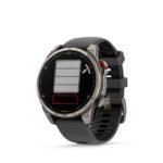 Garmin Fenix 8 Pro 47mm AMOLED Sapphire Edition Titanium with Graphite + Black Band - Image 5